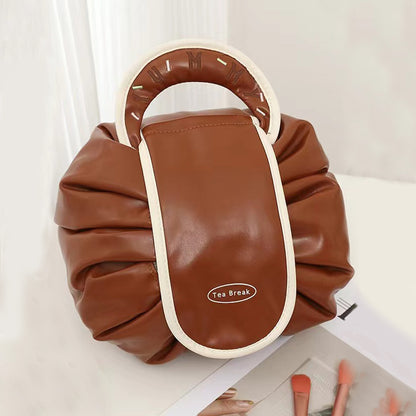 Portable Drawstring Cosmetic Bag Handbags Toiletry Bags Women Gym From House