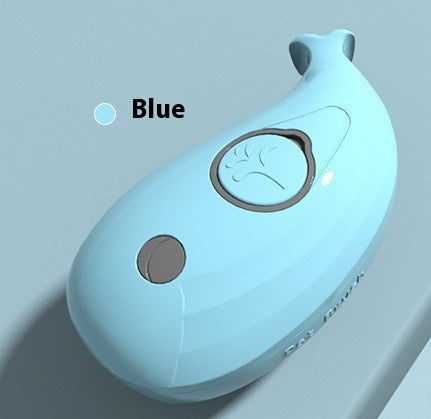 Pet Whale Small Yellow Duck Spray Massage Comb Pets Gym From House Whale Blue