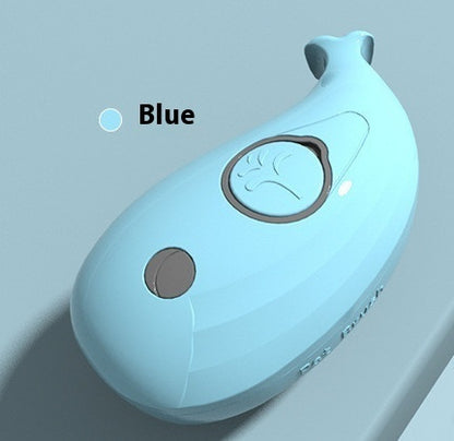 Pet Whale Small Yellow Duck Spray Massage Comb Pets Gym From House Whale Blue