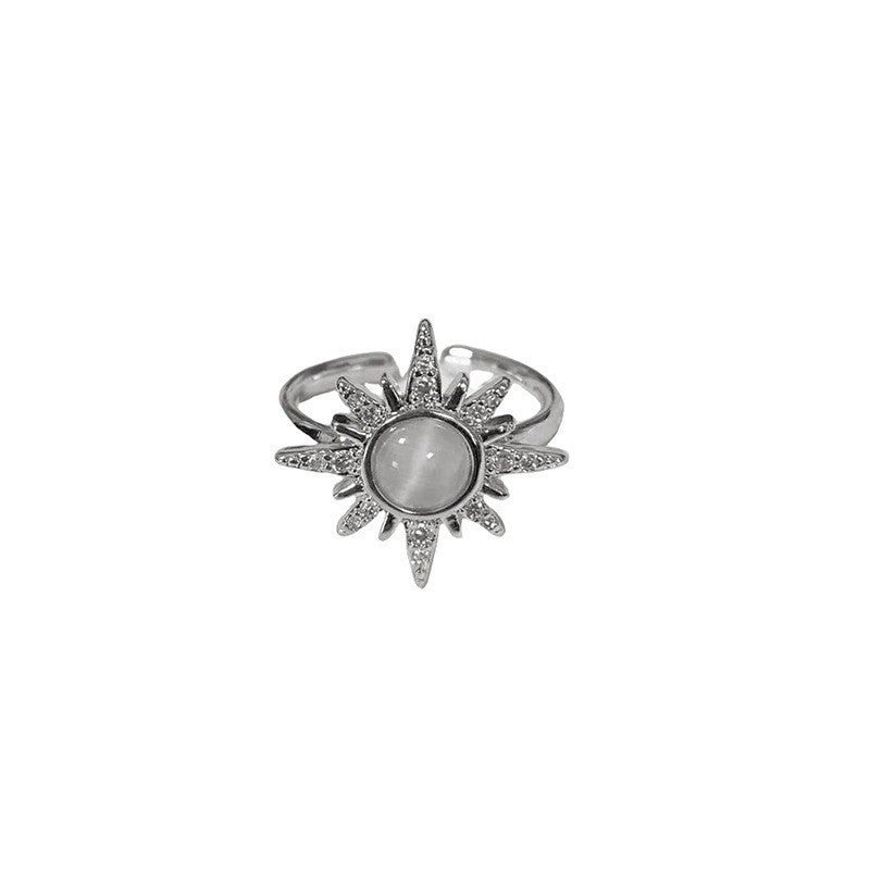 Delicate Star Women Ring Light Luxury Fashion Personality Jewelry Gym From House