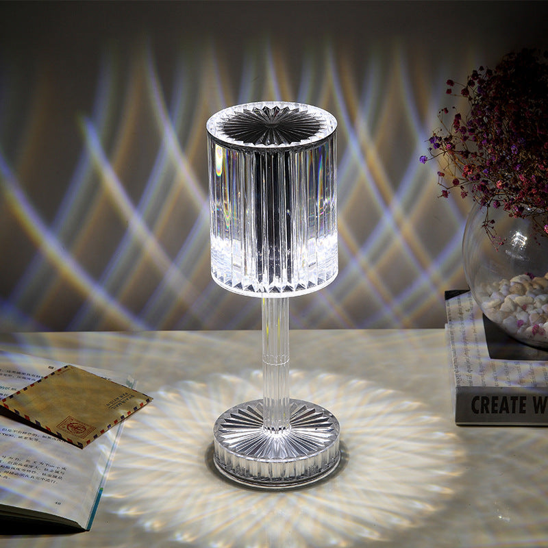 Crystal Table Lamp Hotel Decoration Diamond Warm Led Home dealsniper-net