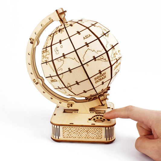 Earth Instrument Puzzle Wooden Assembly Model Educational Toys Kids dealsniper-net