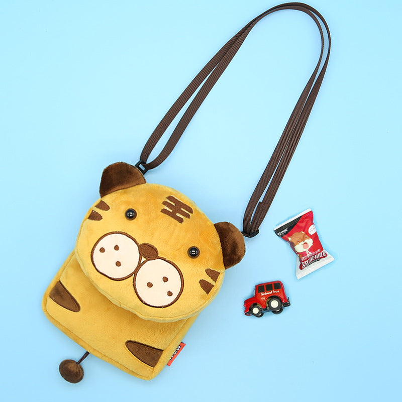 Cute Cartoon Children's Crossbody Bag Kids DealSniper.net Tiger
