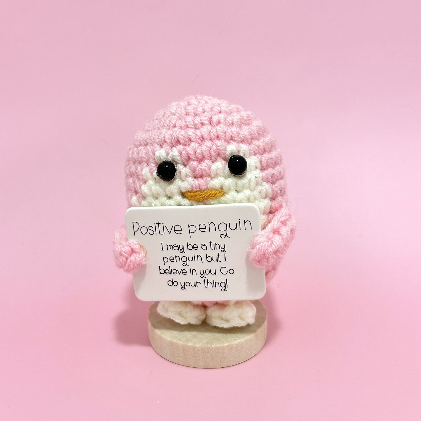New Cute Positive Energy Pickle Doll Knitting