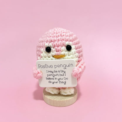 New Cute Positive Energy Pickle Doll Knitting