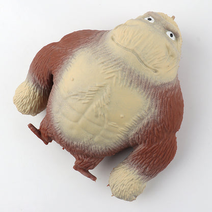 Latex Orangutan Action Children's Toy High Elasticity