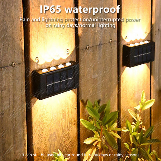 Solar Outdoor Garden Light Up And Down Glowing Atmosphere