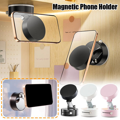 Foldable Magnetic Vacuum Car Phone Holder Foldable Suction Cup Vehicle Gym From House