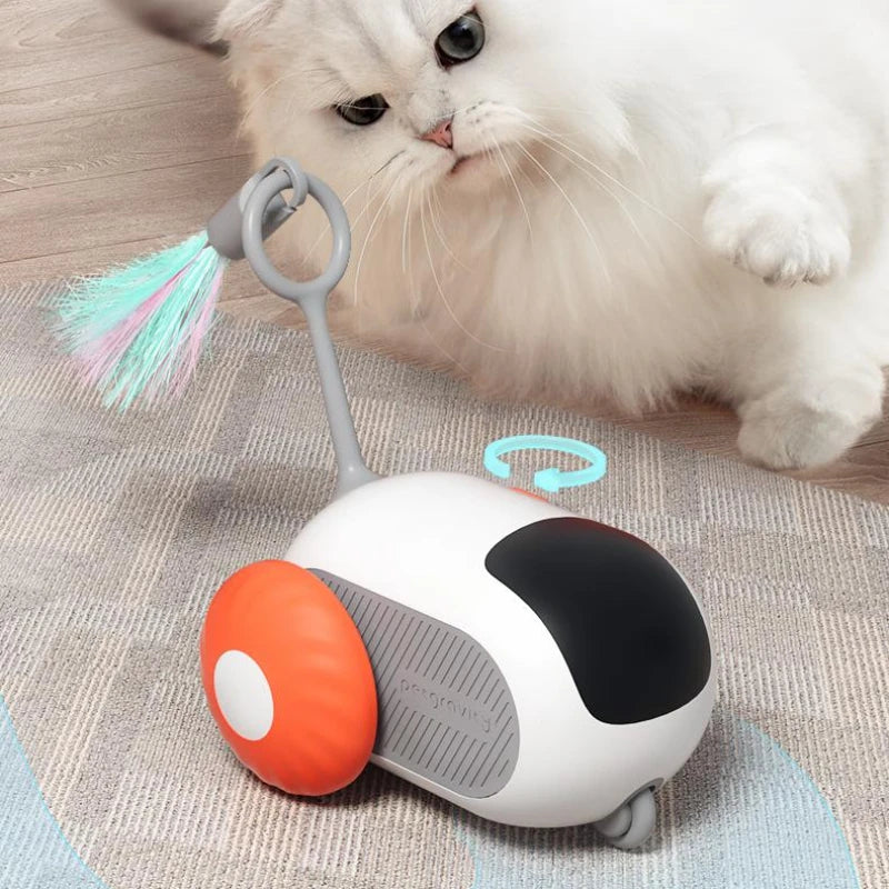 Remote Control Interactive Cat Car Toy USB Charging Pets dealsniper-net