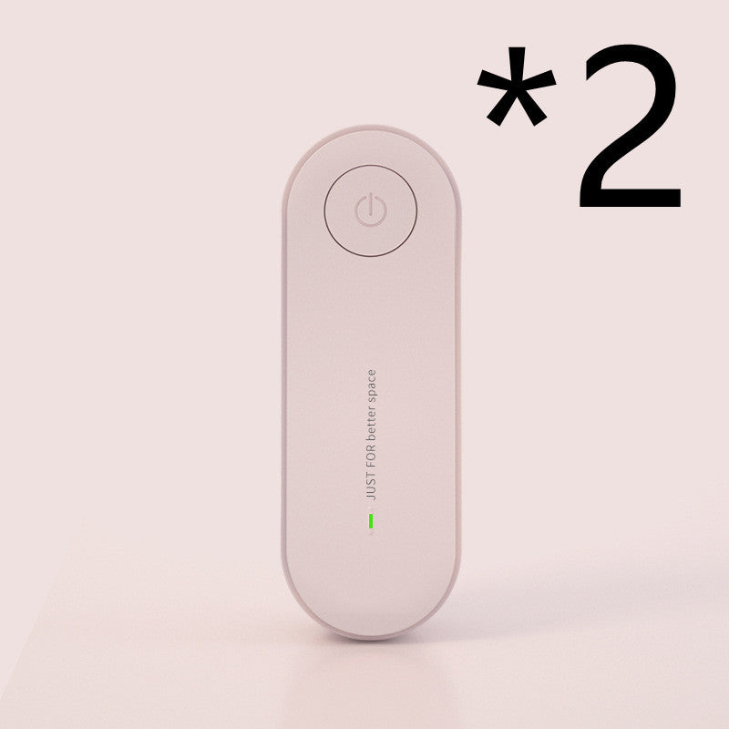 New Home Multifunctional Negative Ion Air Purifier House DealSniper.net 2pcs Pink EU