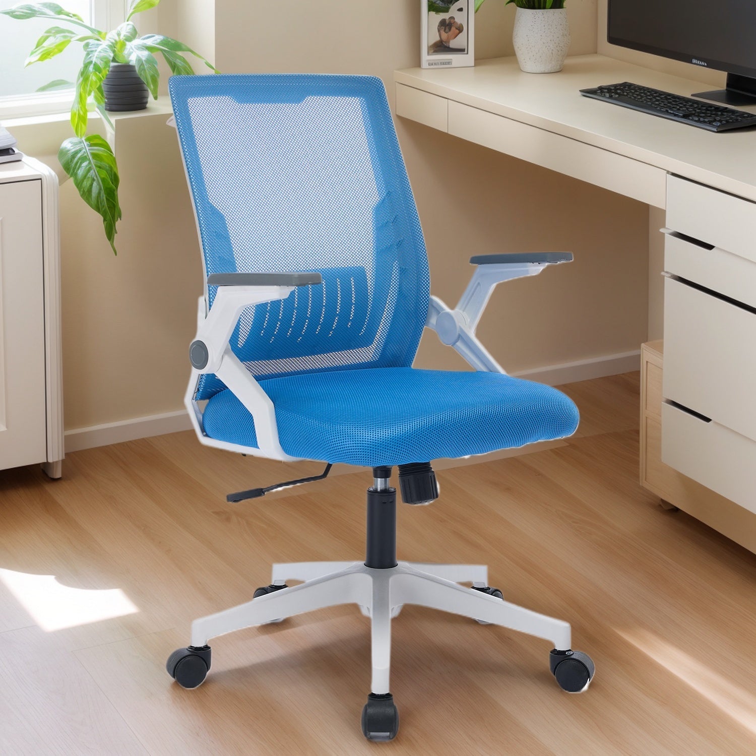 Ergonomic Office Chair Computer Desk Chair Comfy With Adjustable Lumbar Support Health DealSniper.net