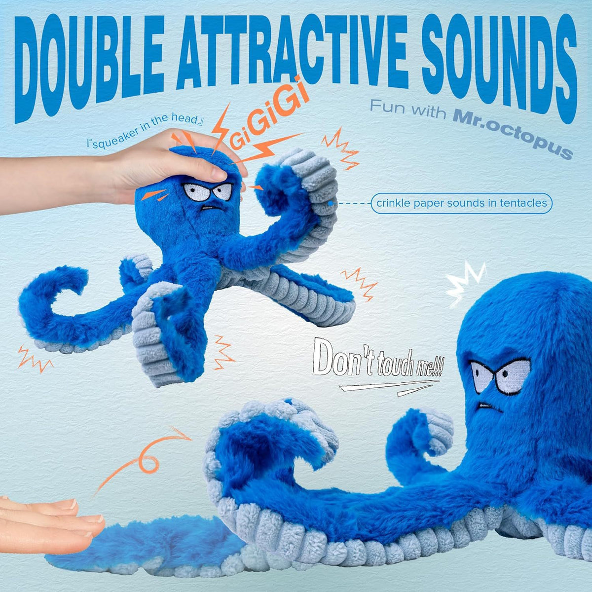 Stuffed Tough Dog Chew Toys Large Dog Toys To Keep Them Busy Pets DealSniper.net