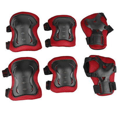 Knee Elbow Pads Guards Protective Gear Set for Kids Children Roller Cycling Bike Outdoor DealSniper.net default
