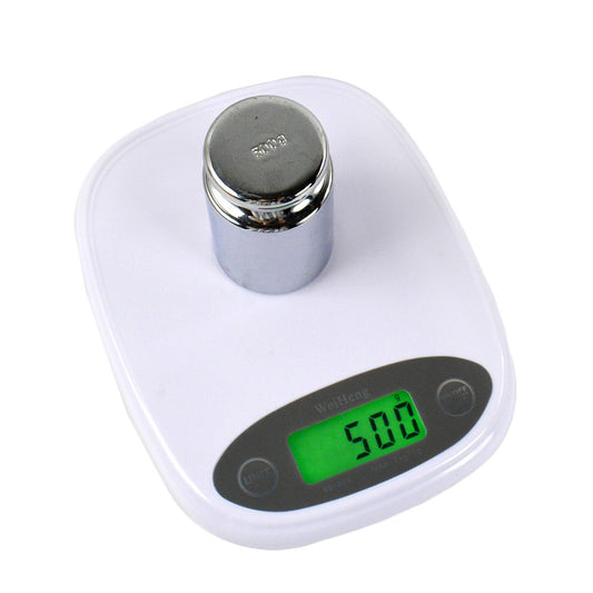 Mini kitchen scales for baked goods Kitchen dealsniper-net White 7kg 1g