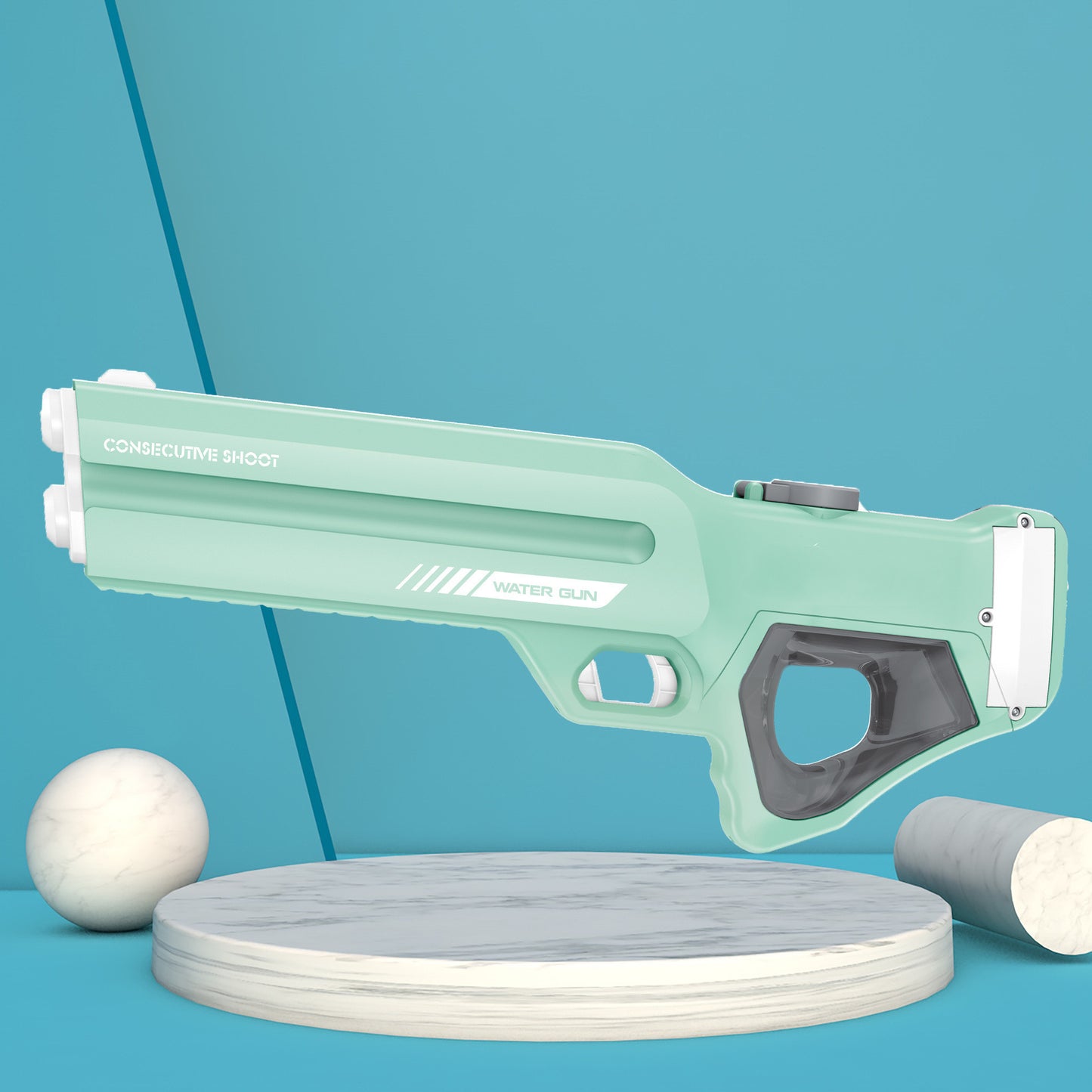Children's Fashion Self-priming Electric Water Gun Kids DealSniper.net Green USB