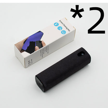 Mobile Phone Screen Cleaner Artifact Storage Integrated Electronics DealSniper.net 2pcs Black Without shell