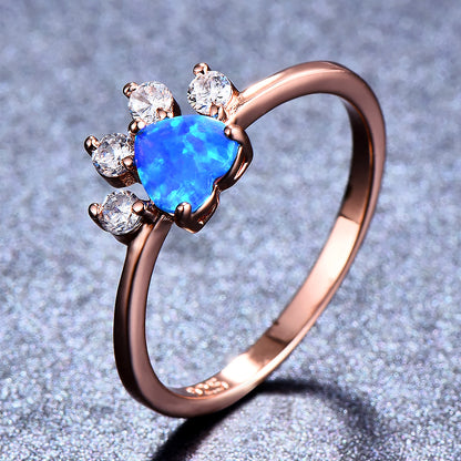 Cute Cat-claw-shaped Rings Fashion Personality Jewelry dealsniper-net
