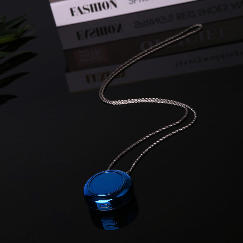 Wearable portable negative ion air purifier Necklace wear purifying pendant gift Jewelry dealsniper-net