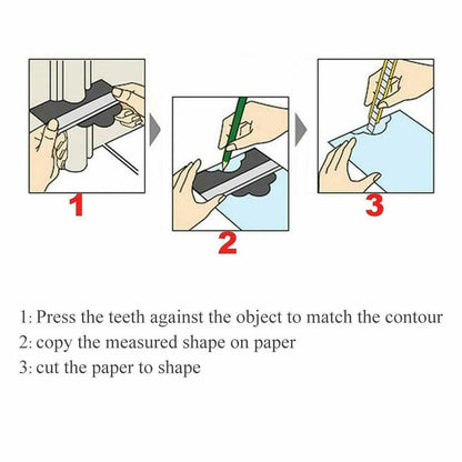 Contour Gauge Saker Duplicator Measuring Tool Tools dealsniper-net