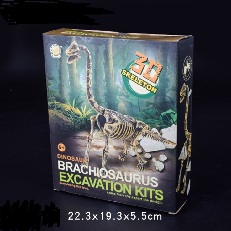 Dinosaur archaeological excavation toys DIY archaeological Kids DealSniper.net 1style