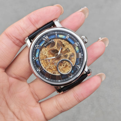 VAN GOGH Starry Night Series Blue Dial Skeleton Watch Jewelry DealSniper.net