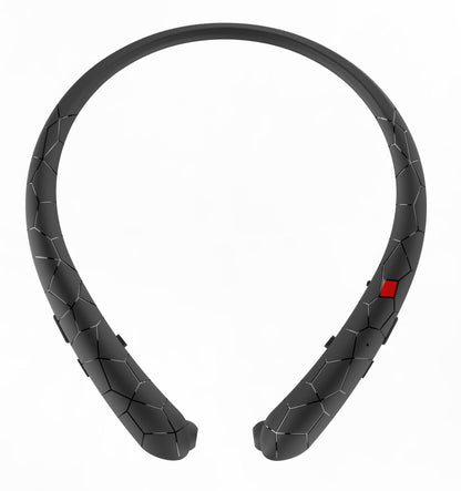 Sports Retractable Wire Handsfree Call Wireless Neckband Headset Gadgets dealsniper-net Black