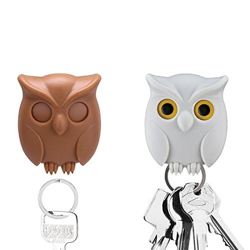 Night Owl Magnetic Wall Key Holder Wall Magnets Keep Keychains Hooks Home dealsniper-net