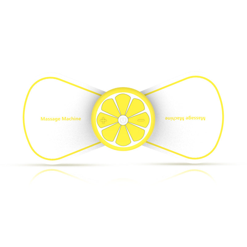 Mini Electric Portable Rechargeable Massager Multi-functional Shoulder Health dealsniper-net Lemon USB