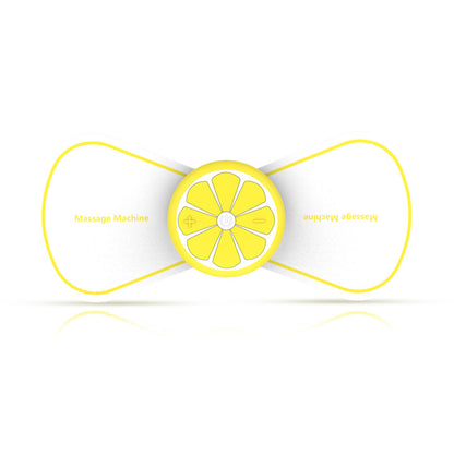 Mini Electric Portable Rechargeable Massager Multi-functional Shoulder Health dealsniper-net Lemon USB