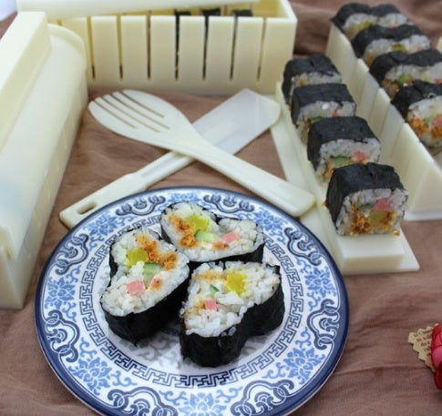DIY Rice Ball Sushi Maker Mold Kitchen Sushi Making Tool Set Kitchen DealSniper.net