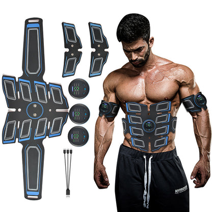 Home EMS Fitness Belt Abs Abdominal Massager Sports Gym From House