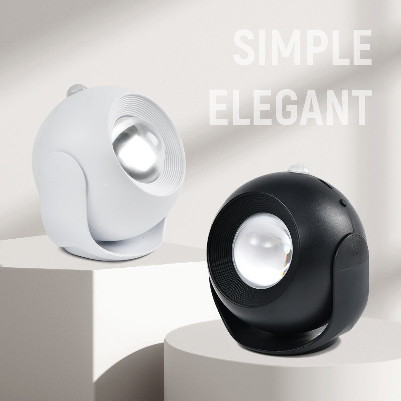 Adjustable Angle Human Sensing Light, Wireless Sunset Light, Indoor Spotlight, House DealSniper.net