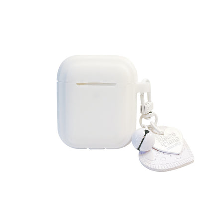 Gentle Milky White Pendant Protective Cover Electronics dealsniper-net White airpods1 2