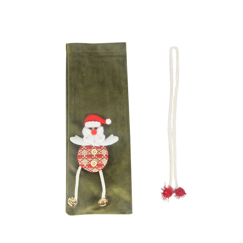 Three Dimensional Cloth Art Doll Christmas Flannel