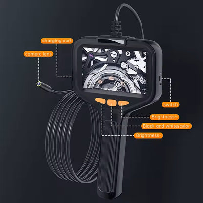 Borescope With Light Industrial Endoscope Inspection Camera Electronics Gym From House