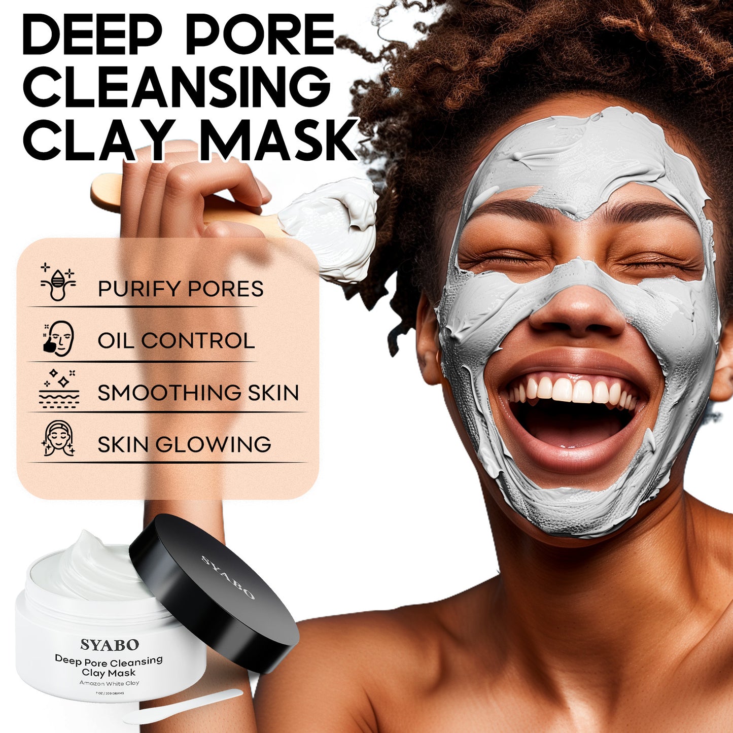 White Mud Cleaning Facial Mask