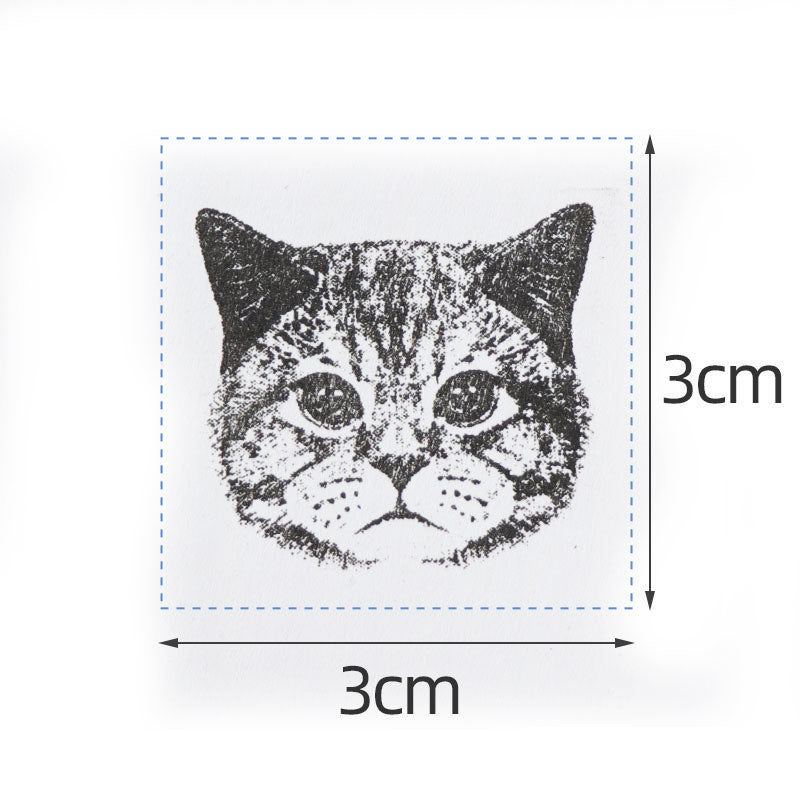 Custom-Made Pet Portrait Stamp DIY For Dog Figure Seal Pets Gym From House