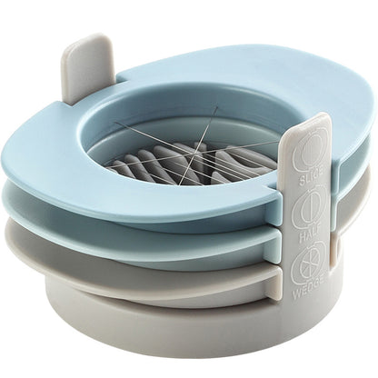 Kitchen Gadget Cut Eggs Manually Cut Eggs Kitchen DealSniper.net Blue