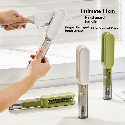 Multifunctional Hand Guard Cutter Cleaning Brush Kitchen Gym From House