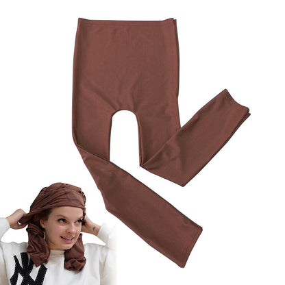 Trouser Shaped Bun Without Heat Curling Stick Women dealsniper-net Brown