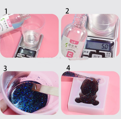 Diy Material Bag Novice Crystal Drop Glue Ab Glue Creative