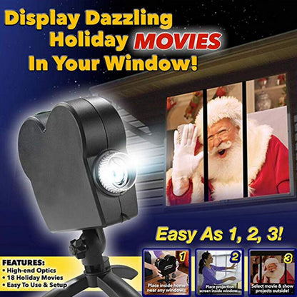 Window LED Lights Display Laser Halloween Home DJ Show Lights Electronics dealsniper-net Black AU