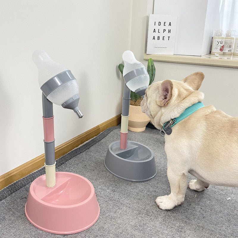Automatic Pet Water Dispenser Stand Feeder Bowl Pets Gym From House