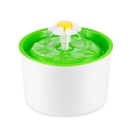 Electric water feeder Pets dealsniper-net Green Round