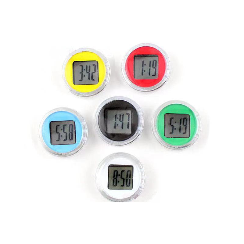 Waterproof car clock watch for motorcycle and electric vehicle can be pasted Vehicle dealsniper-net