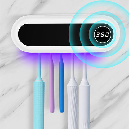 Wall Mounted Toothbrush Holder Smart Toothbrush UV Sterilizer House dealsniper-net