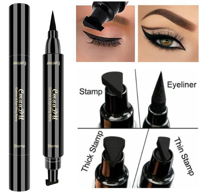 Double-headed wing seal eyeliner Beauty dealsniper-net