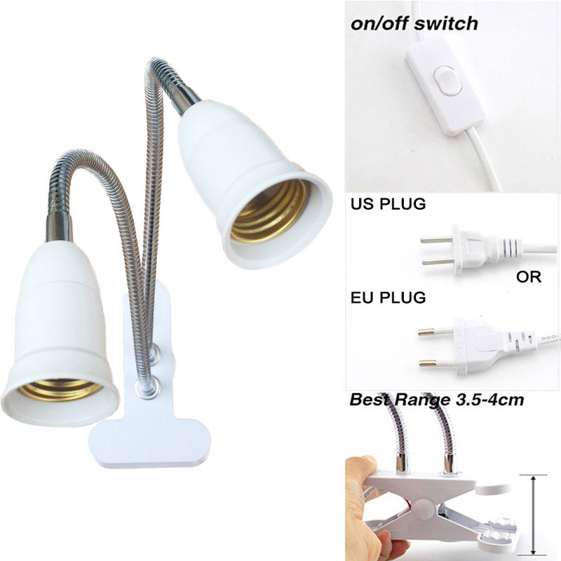LED Grow Light 360 Degrees Flexible Desk Lamp Holder E27 House DealSniper.net EU