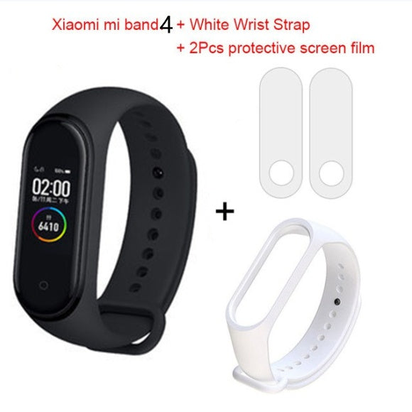 Global Version Xiaomi mi band 3 Fitness Tracker Smart Bracelet Jewelry Gym From House Bande 4+white