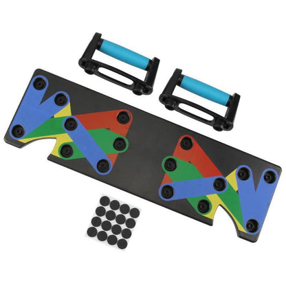 Power Press Push Up Board Nine System Sports Gym From House